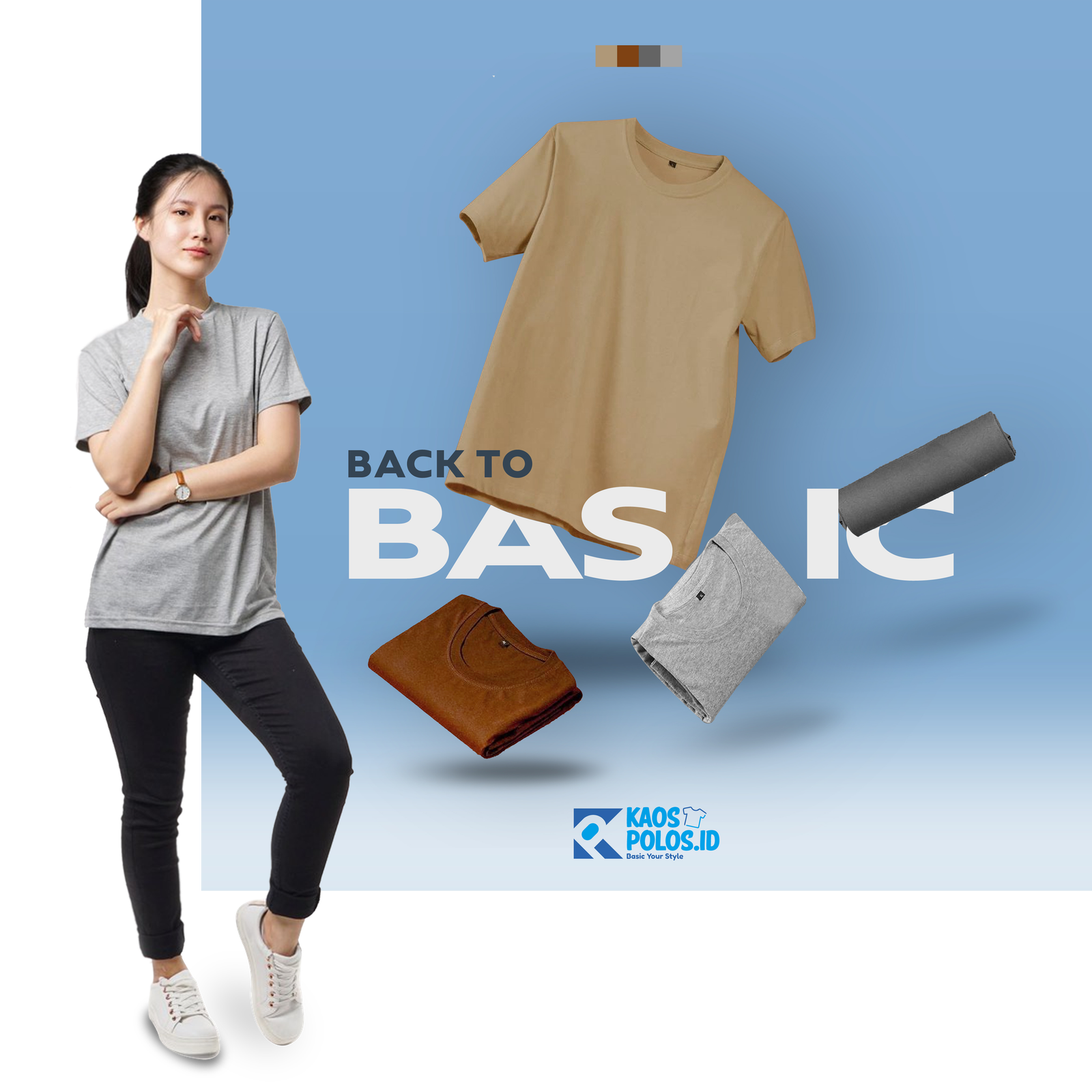 Kaos Polos Id