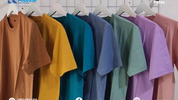 Kaos Polos Jakarta: Pusat Grosir dan Sablon Kaos Berkualitas dengan MOQ Kecil